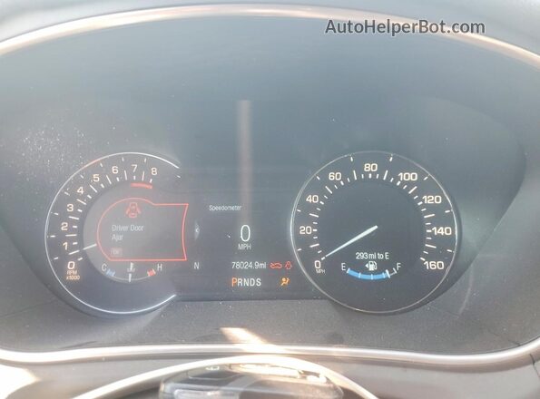 2LMPJ8LR7HBL31432 2017 LINCOLN MKX Gray Սարքավորումների վահանակի տեսք
