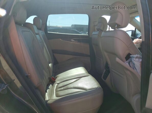 2LMPJ8LR7HBL31432 2017 LINCOLN MKX Gray Սալոնի հետևի տեսք