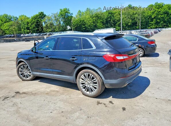 2LMPJ8LR7HBL33780 2017 LINCOLN MKX Black Rear left
