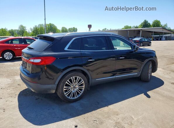 2LMPJ8LR7HBL33780 2017 LINCOLN MKX Black Rear right