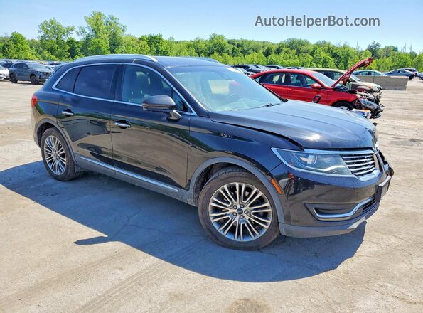 2LMPJ8LR7HBL33780 2017 LINCOLN MKX Black Front right