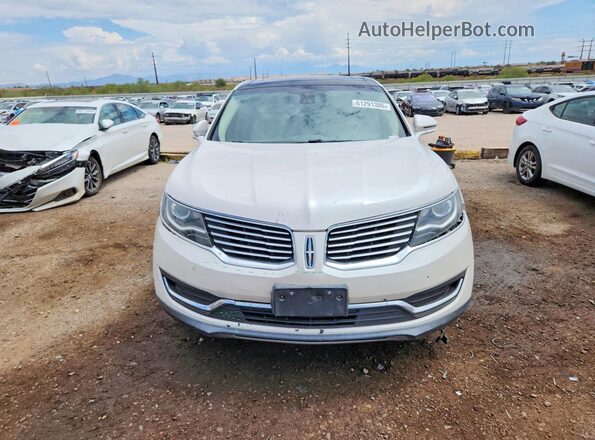 2LMPJ8LR7HBL52992 2017 LINCOLN MKX White Vista frontal