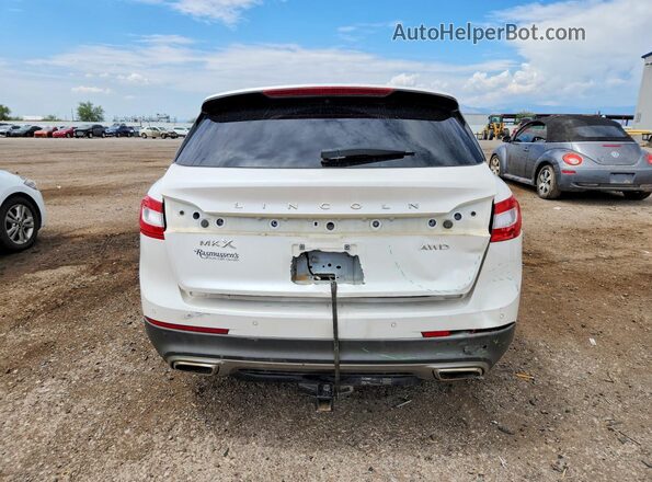 2LMPJ8LR7HBL52992 2017 LINCOLN MKX White Vista trasera