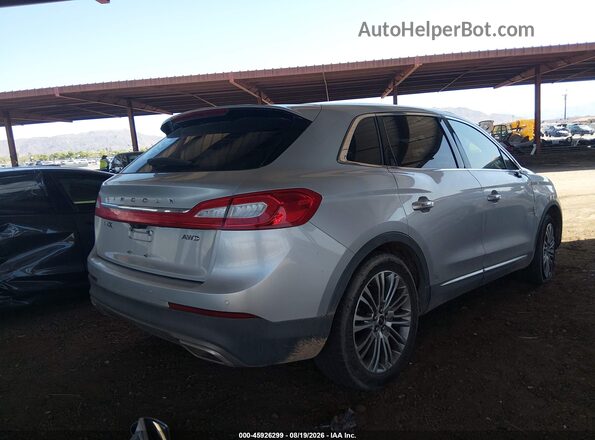 2LMPJ8LR8JBL17979 2018 LINCOLN MKX Silver უკანა მარჯვენა