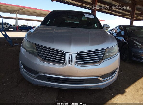 2LMPJ8LR8JBL17979 2018 LINCOLN MKX Silver ხელსაწყოთა პანელის ხედი