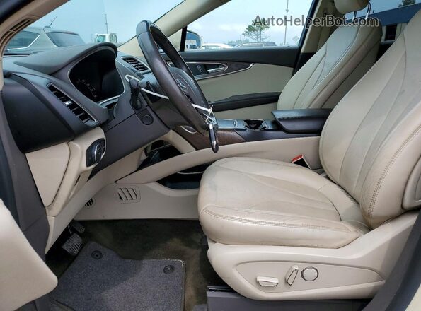 2LMPJ8LR9GBL33746 2016 LINCOLN MKX Beige Vista interior delantera