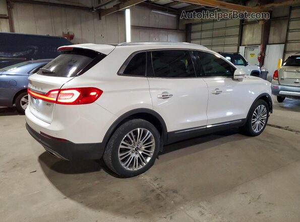 2LMPJ8LR9JBL35035 2018 LINCOLN MKX White Rear right