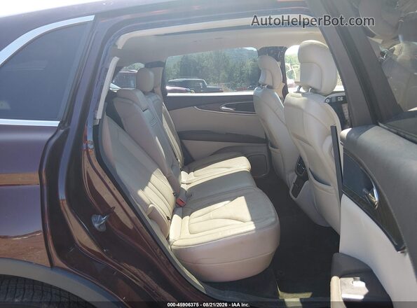 2LMPJ8LRXHBL30582 2017 LINCOLN MKX Red VIN კოდის სტიკერის ხედი