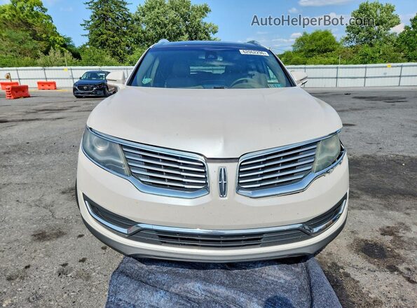 2LMPJ8LRXHBL51996 2017 LINCOLN MKX White Widok z przodu
