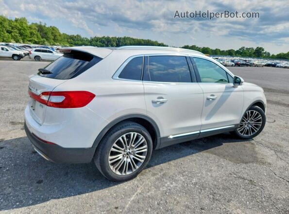 2LMPJ8LRXHBL51996 2017 LINCOLN MKX White Tył prawy