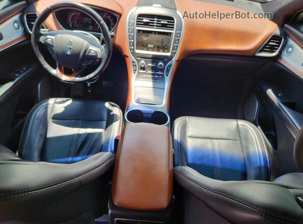 2LMPJ9JP0GBL52077 2016 LINCOLN MKX White Widok deski rozdzielczej