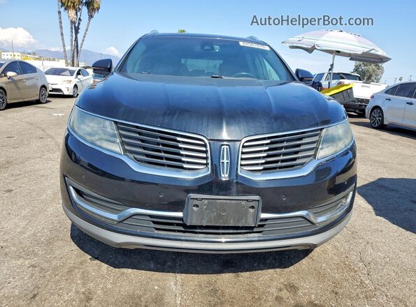 2LMPJ9JP1GBL74931 2016 LINCOLN MKX Черный Вид спереди