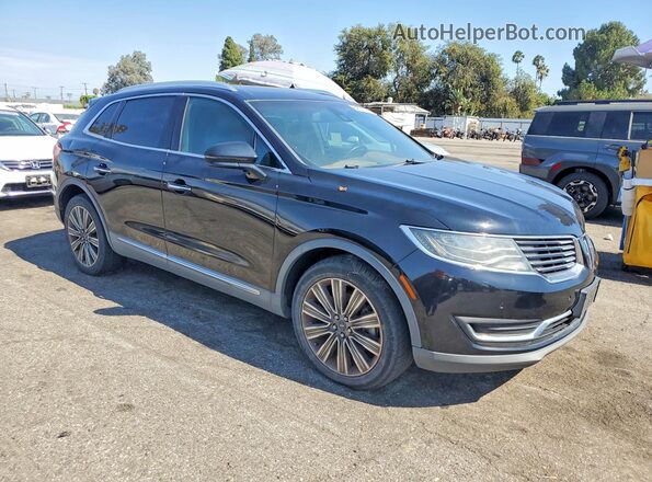 2LMPJ9JP1GBL74931 2016 LINCOLN MKX Черный Передняя правая четверть