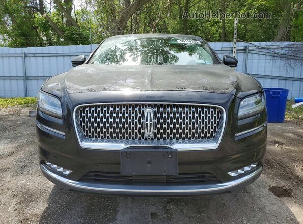 2LMPJ9JP1MBL04504 2021 LINCOLN NAUTILUS Черный Вид спереди