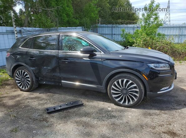 2LMPJ9JP1MBL04504 2021 LINCOLN NAUTILUS Черный Передняя правая четверть