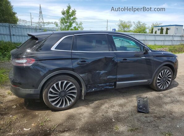 2LMPJ9JP1MBL04504 2021 LINCOLN NAUTILUS Черный Задняя правая четверть