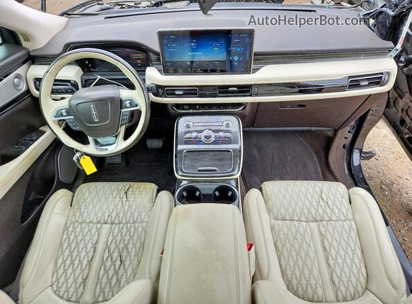 2LMPJ9JP6MBL01162 2021 LINCOLN NAUTILUS Black წინა პანელის ხედი