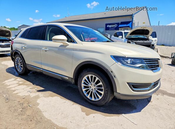 2LMTJ6KP9GBL79242 2016 LINCOLN MKX Beige Front right