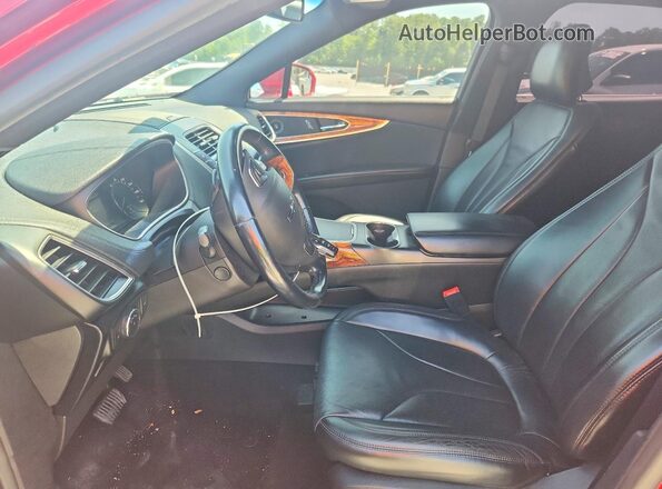 2LMTJ6LP3GBL30276 2016 LINCOLN MKX Red წინა სალონის ხედი