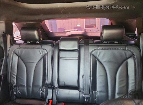 2LMTJ6LP3GBL30276 2016 LINCOLN MKX Red უკანა სავარძლების ხედი