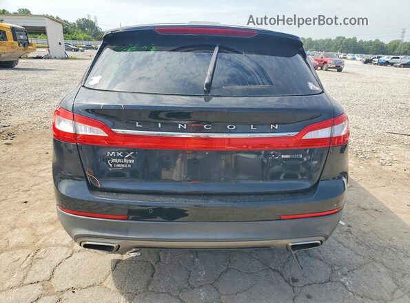 2LMTJ6LP4GBL56840 2016 LINCOLN MKX Black Rear view