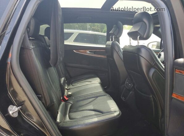 2LMTJ6LP4GBL56840 2016 LINCOLN MKX Black Rear interior view