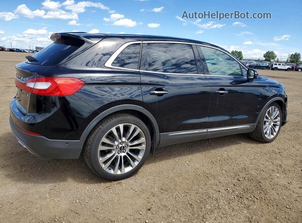 2LMTJ8LP1GBL21247 2016 LINCOLN MKX Black Trasero derecho