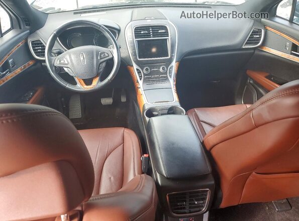 2LMTJ8LP1GBL75907 2016 LINCOLN MKX Blue Առջևի վահանակի տեսք