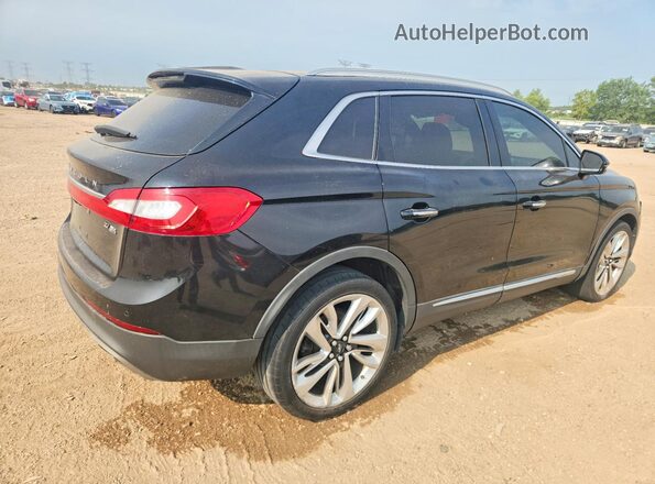 2LMTJ8LP2GBL67282 2016 LINCOLN MKX Black Rear right