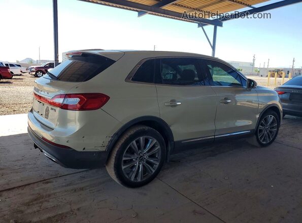 2LMTJ8LP8GBL52348 2016 LINCOLN MKX Cream Հետևի աջ