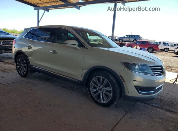 2LMTJ8LP8GBL52348 2016 LINCOLN MKX Cream Առջևի աջ
