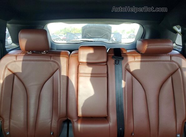 2LMTJ8LR1GBL67727 2016 LINCOLN MKX Blue Vista de los asientos traseros