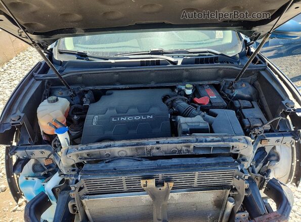 2LMTJ8LR2GBL54906 2016 LINCOLN MKX Blue Engine compartment view