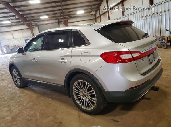 2LMTJ8LR5GBL32110 2016 LINCOLN MKX Silver Задня ліва чверть