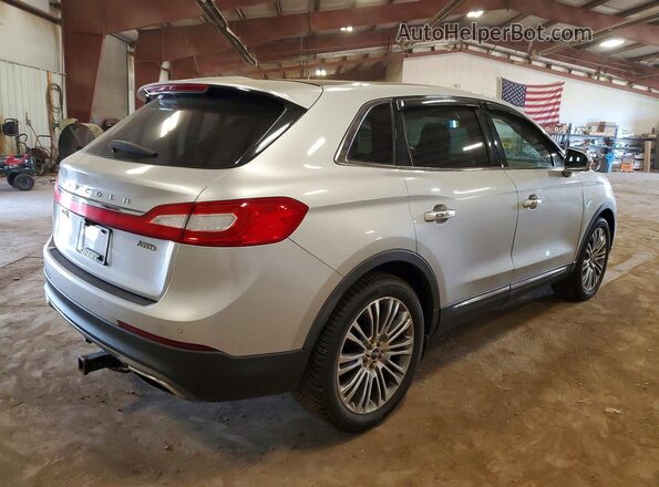 2LMTJ8LR5GBL32110 2016 LINCOLN MKX Silver Задня права чверть