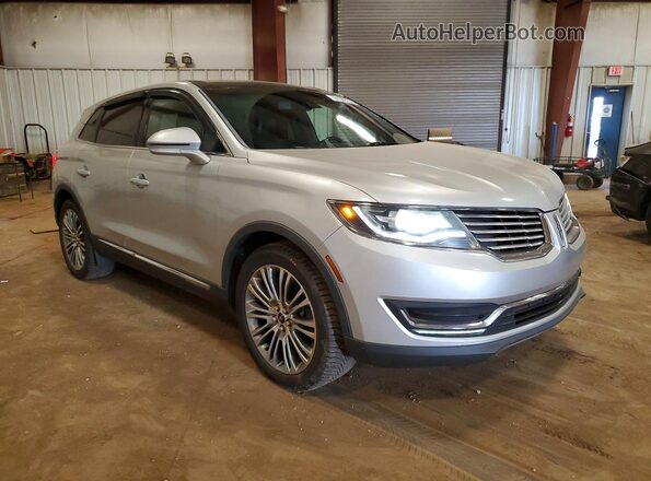 2LMTJ8LR5GBL32110 2016 LINCOLN MKX Silver Передня права чверть