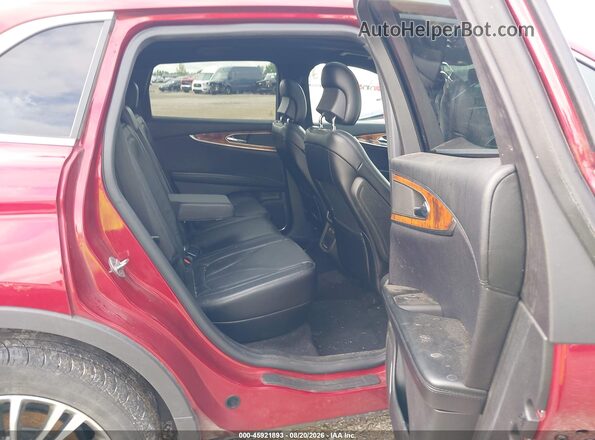 2LMTJ8LR9GBL57155 2016 LINCOLN MKX Темно-бордовый Вид наклейки с VIN-кодом