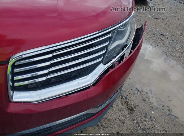 2LMTJ8LR9GBL57155 2016 LINCOLN MKX Темно-бордовый 