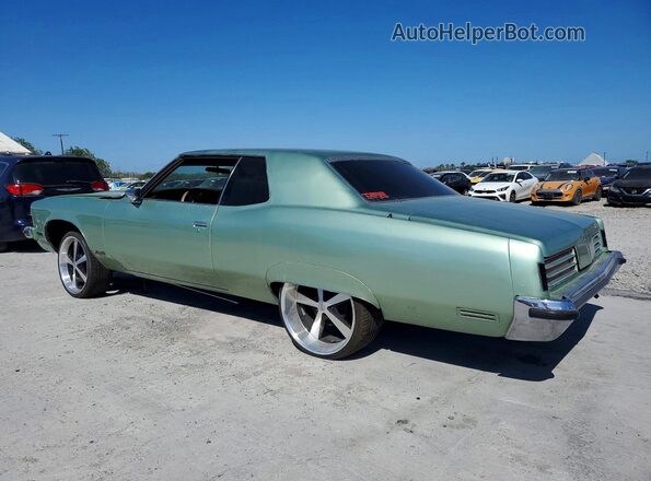 2P47Y3C116908 1973 PONTIAC GRANDVILLE Зеленый Задняя левая четверть