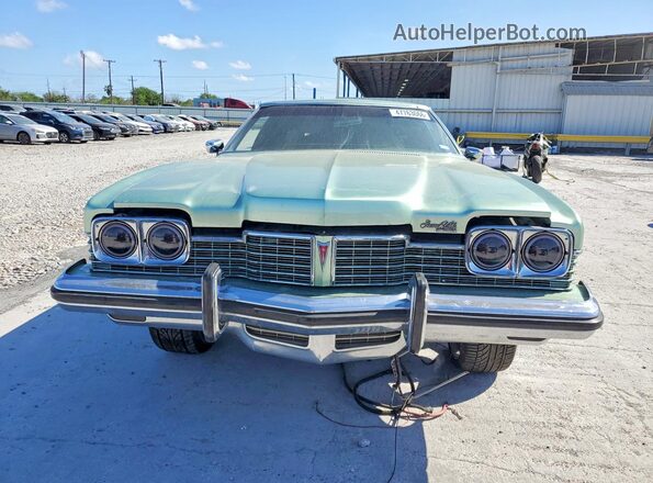 2P47Y3C116908 1973 PONTIAC GRANDVILLE Зеленый Вид спереди