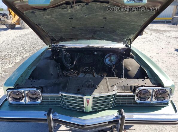 2P47Y3C116908 1973 PONTIAC GRANDVILLE Зеленый Вид задней части салона