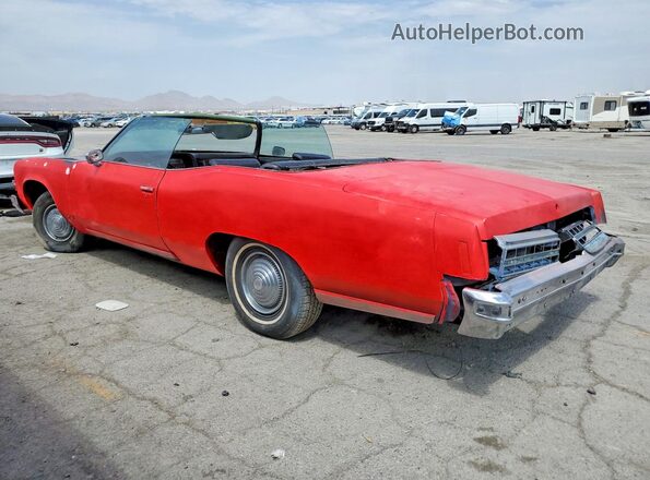 2P67W4P122135 1974 PONTIAC GRANDVILLE Red Tył lewy