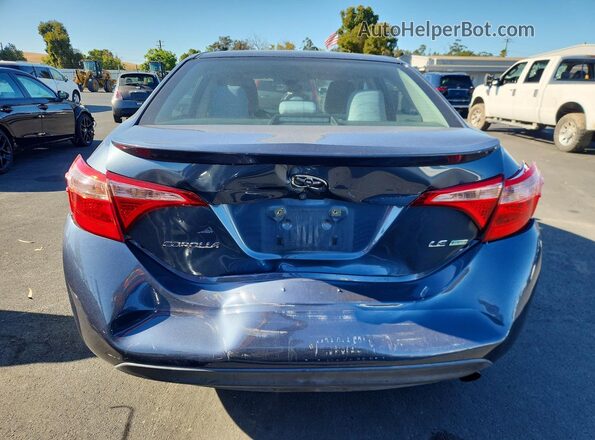 2T1BPRHE1HC770735 2017 TOYOTA COROLLA Gray Vista trasera