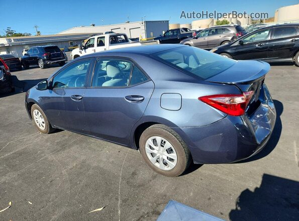 2T1BPRHE1HC770735 2017 TOYOTA COROLLA Gray Trasero izquierdo