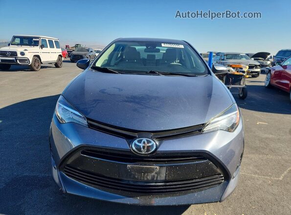2T1BPRHE1HC770735 2017 TOYOTA COROLLA Gray Vista frontal
