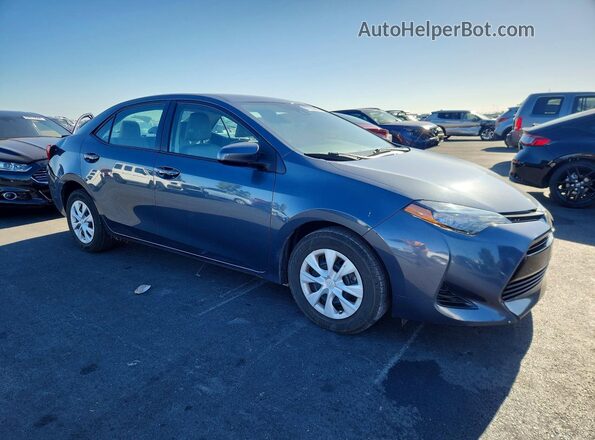 2T1BPRHE1HC770735 2017 TOYOTA COROLLA Gray Delantero derecho
