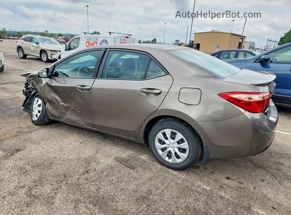 2T1BPRHE1JC000394 2018 TOYOTA COROLLA Gray Tył lewy
