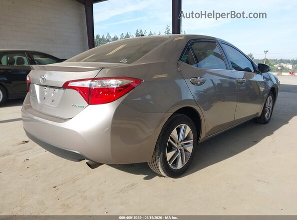 2T1BPRHE3GC633715 2016 TOYOTA COROLLA Silver Tył prawy