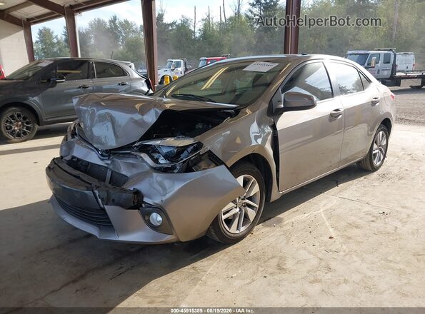 2T1BPRHE3GC633715 2016 TOYOTA COROLLA Silver Przód lewy