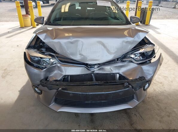 2T1BPRHE3GC633715 2016 TOYOTA COROLLA Silver Widok z przodu